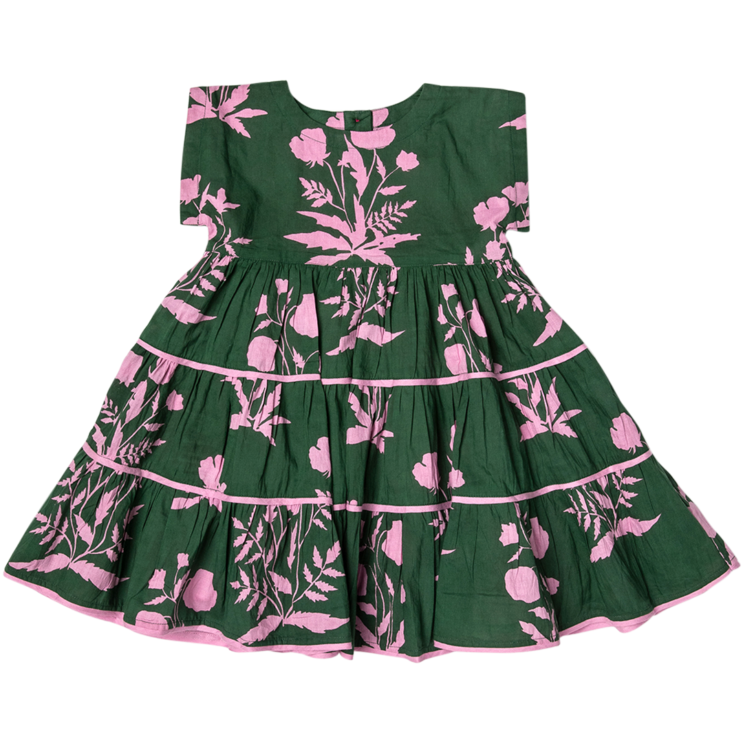Hunter Botanical Girls Peachy Dress