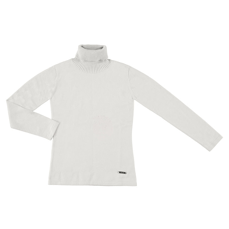 Natural Knitted Turtleneck