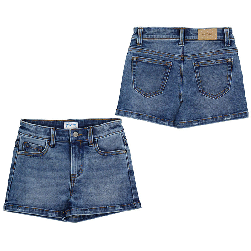 Medium Basic Denim Shorts