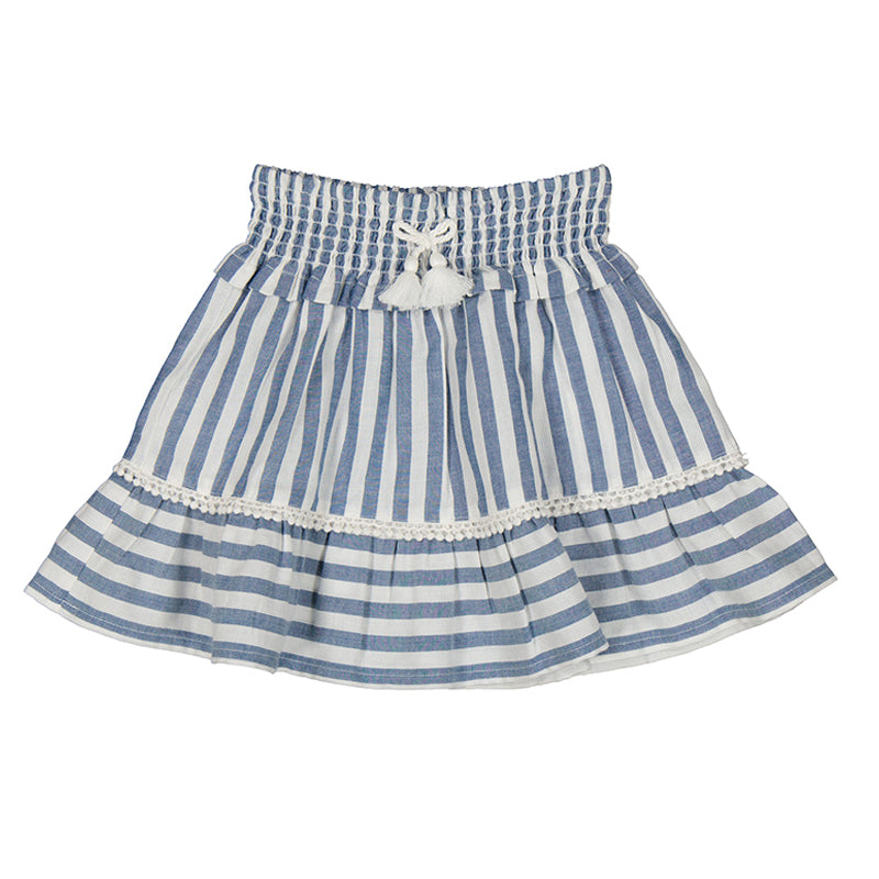 Porcelain Stripe Skirt