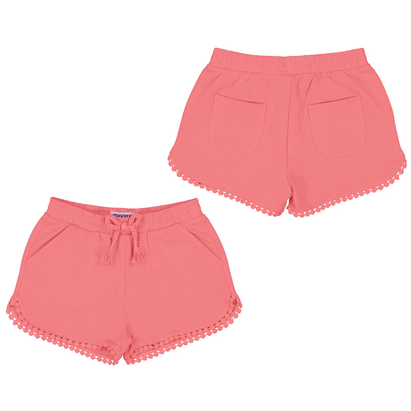 Peony Cotton Jersey Shorts