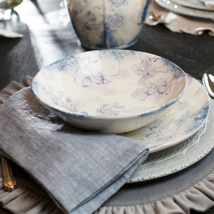 Giulietta Blue Pasta/Soup Bowl