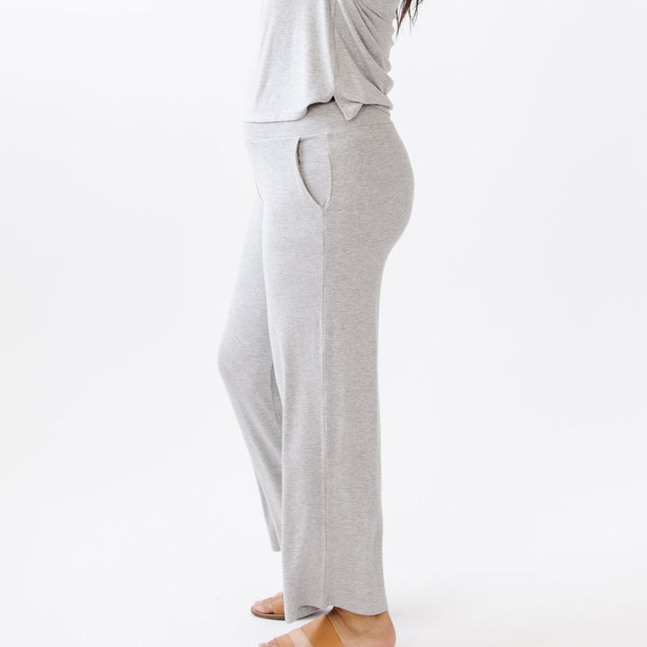 Rib-Knit Bamboo Lounge Pant