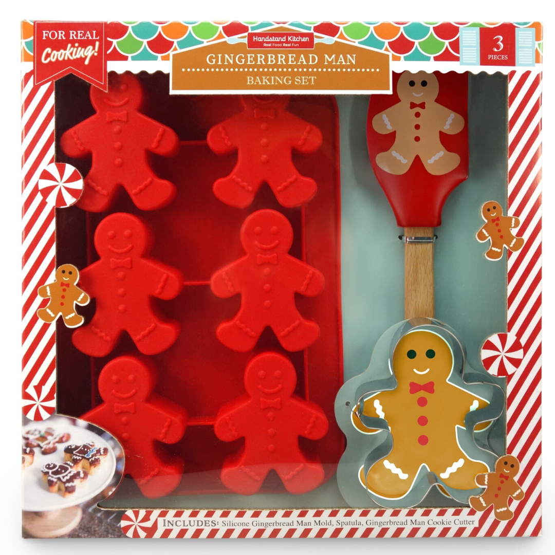 Gingerbread Cookie & Cupcake Baking Set