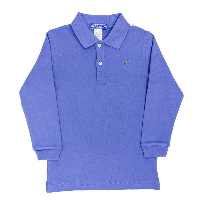 Harry Long Sleeve Polo - Chambray