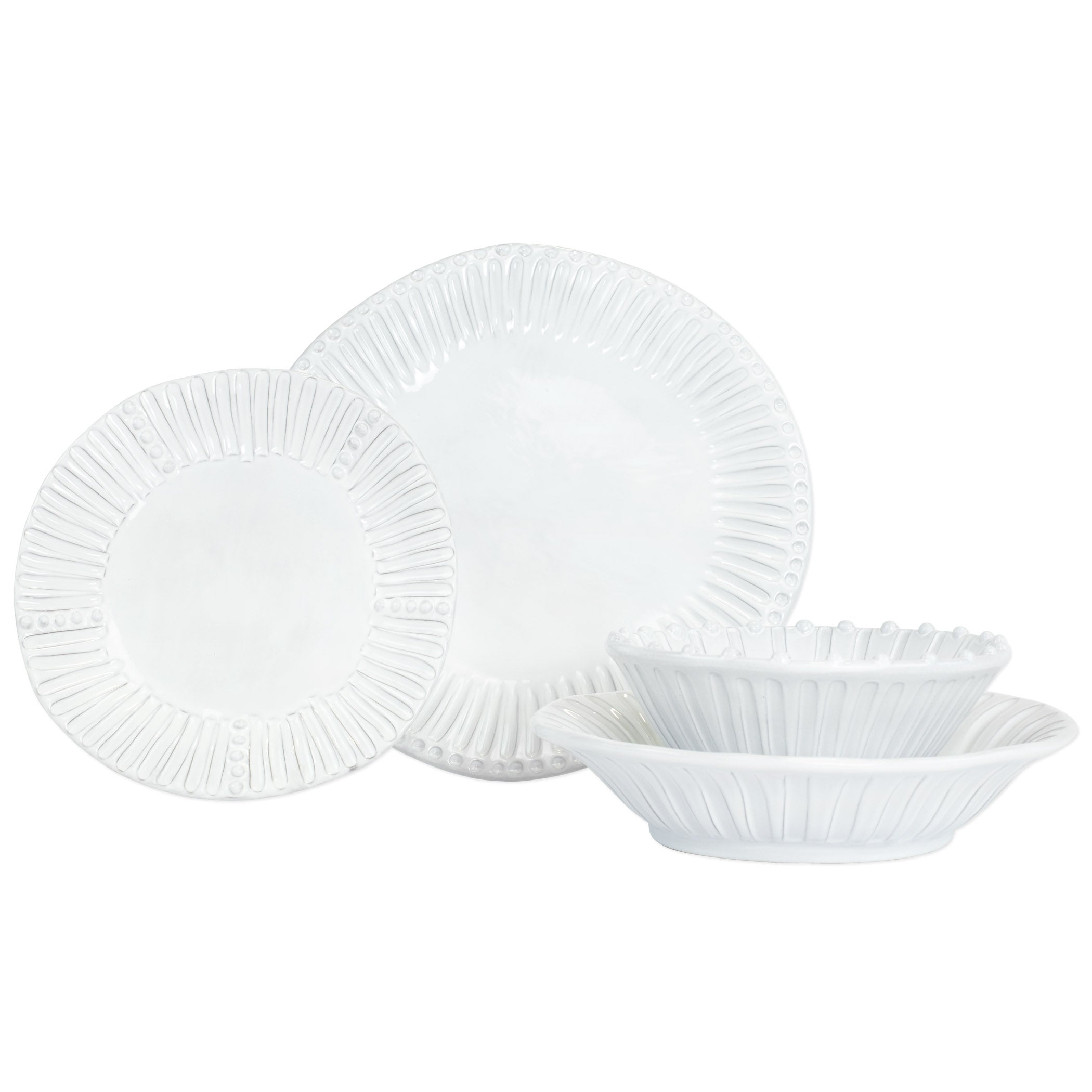 Incanto Stripe Four-Piece Place Setting