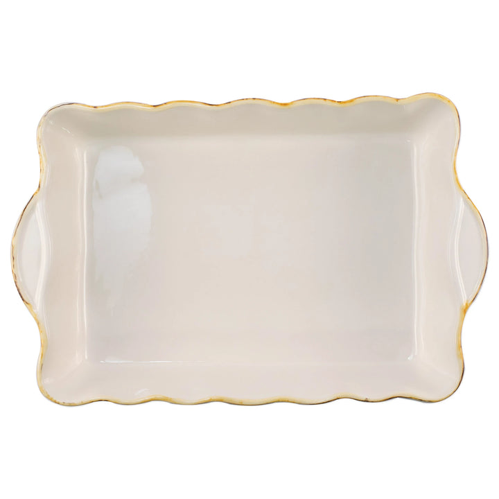 Italian Bakers Grey Large Rectangular Baker