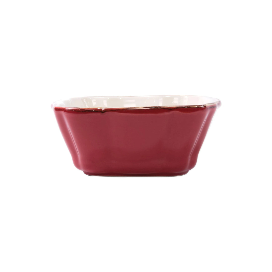 Italian Bakers Red Small Square Baker