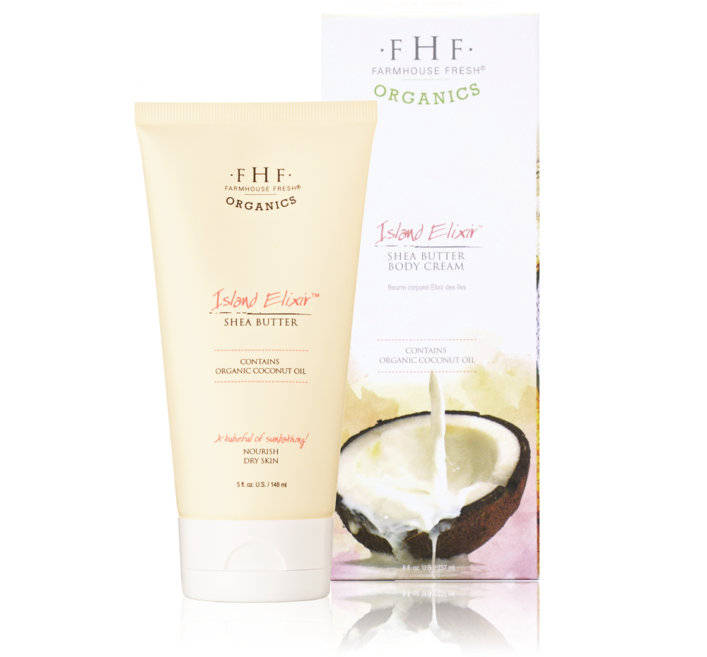 Island Elixir® Organic Shea Butter Body Cream