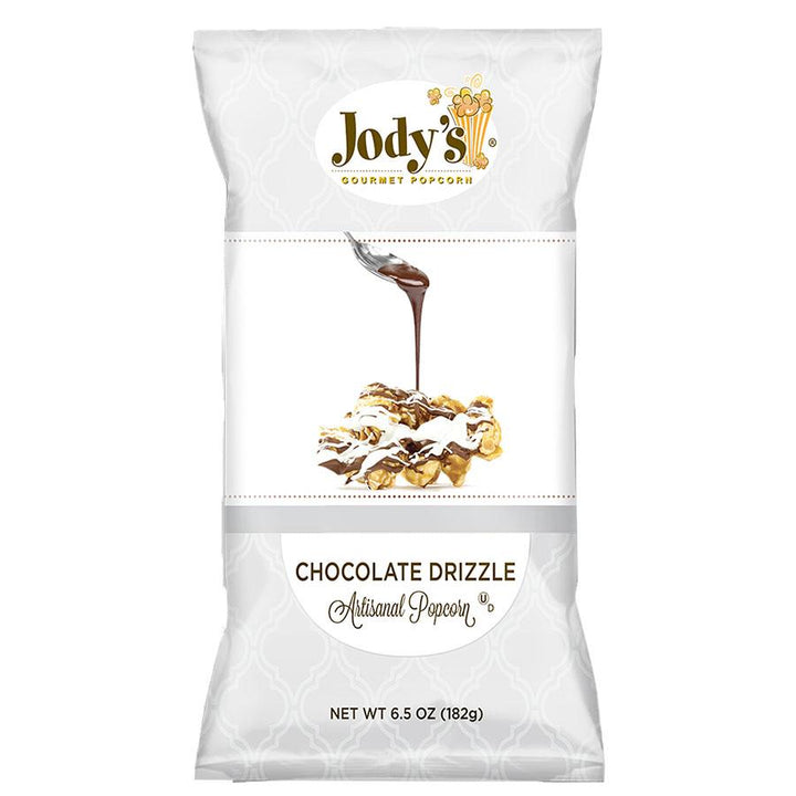 Chocolate Drizzle Popcorn Bag
