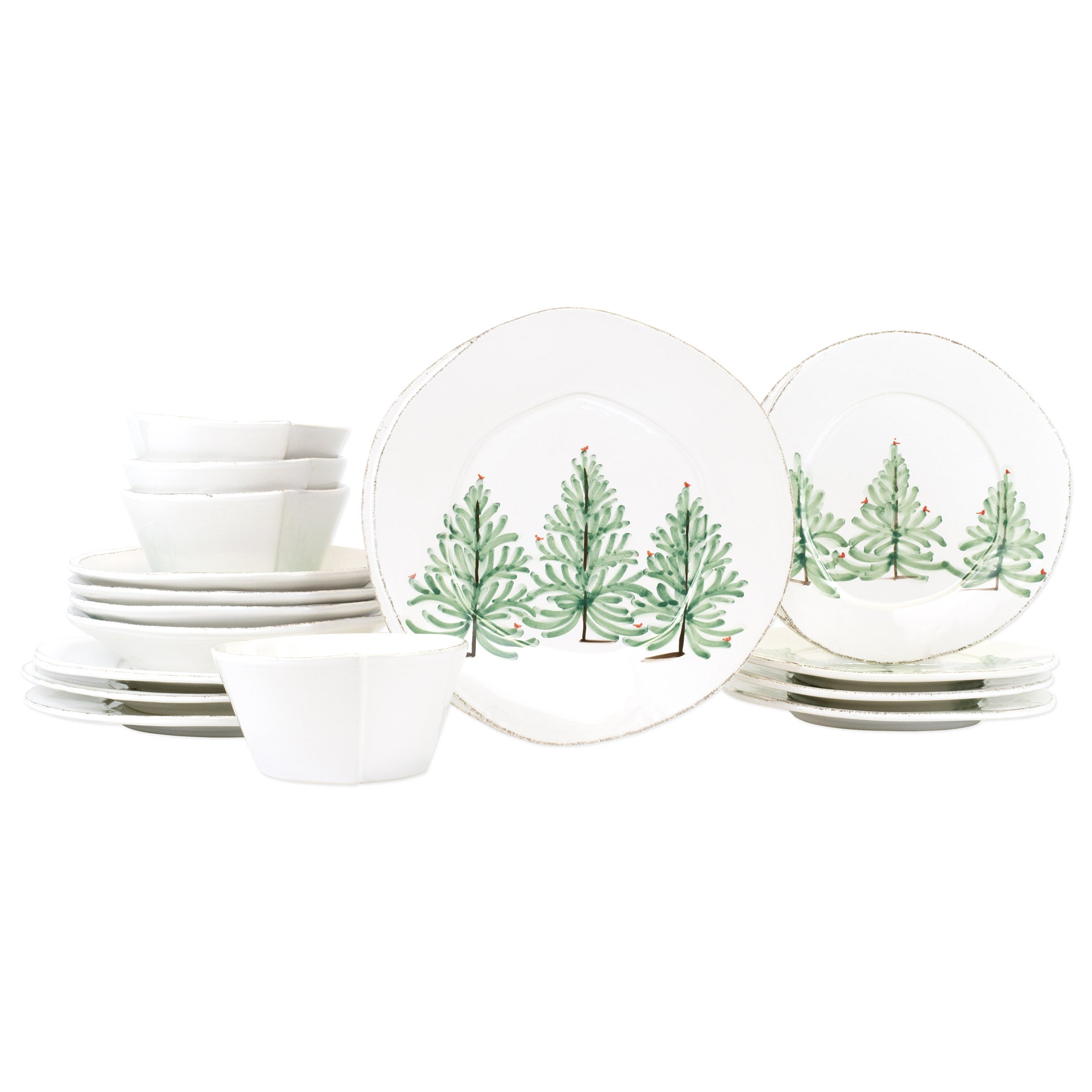 Lastra Holiday Sixteen - Piece Place Setting