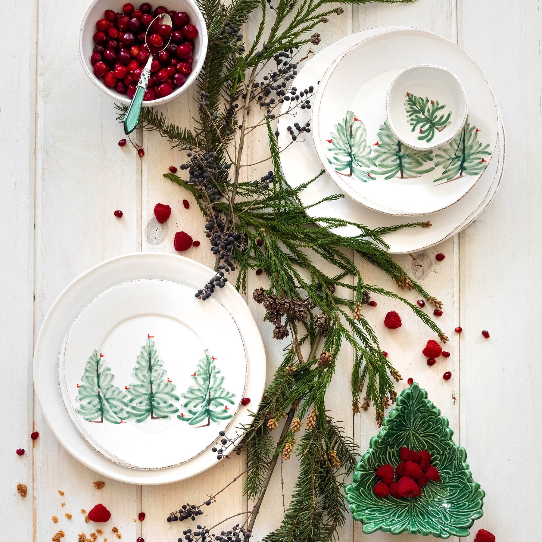 Lastra Holiday Salad Plate