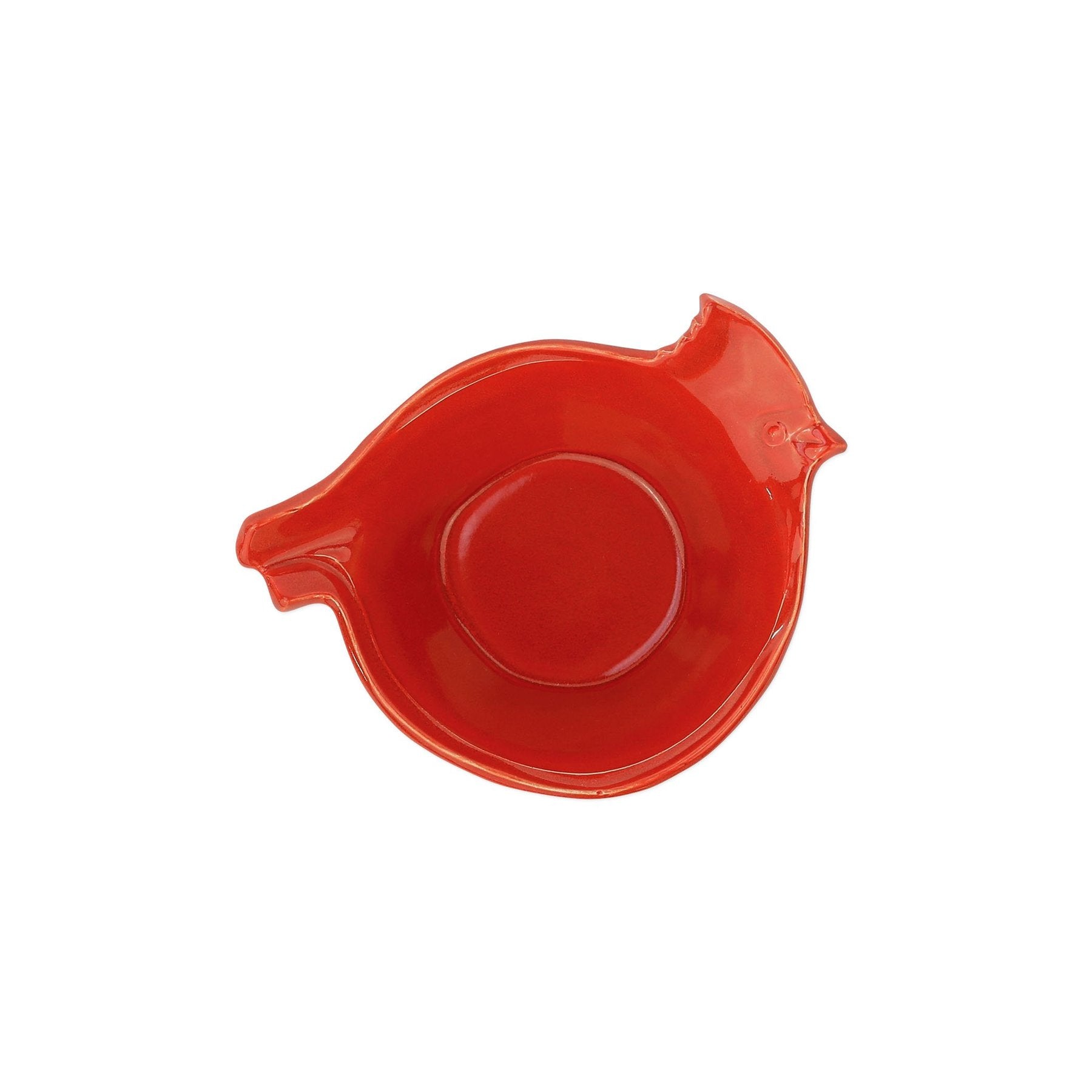 Lastra Holiday Figural Red Bird Small Bowl