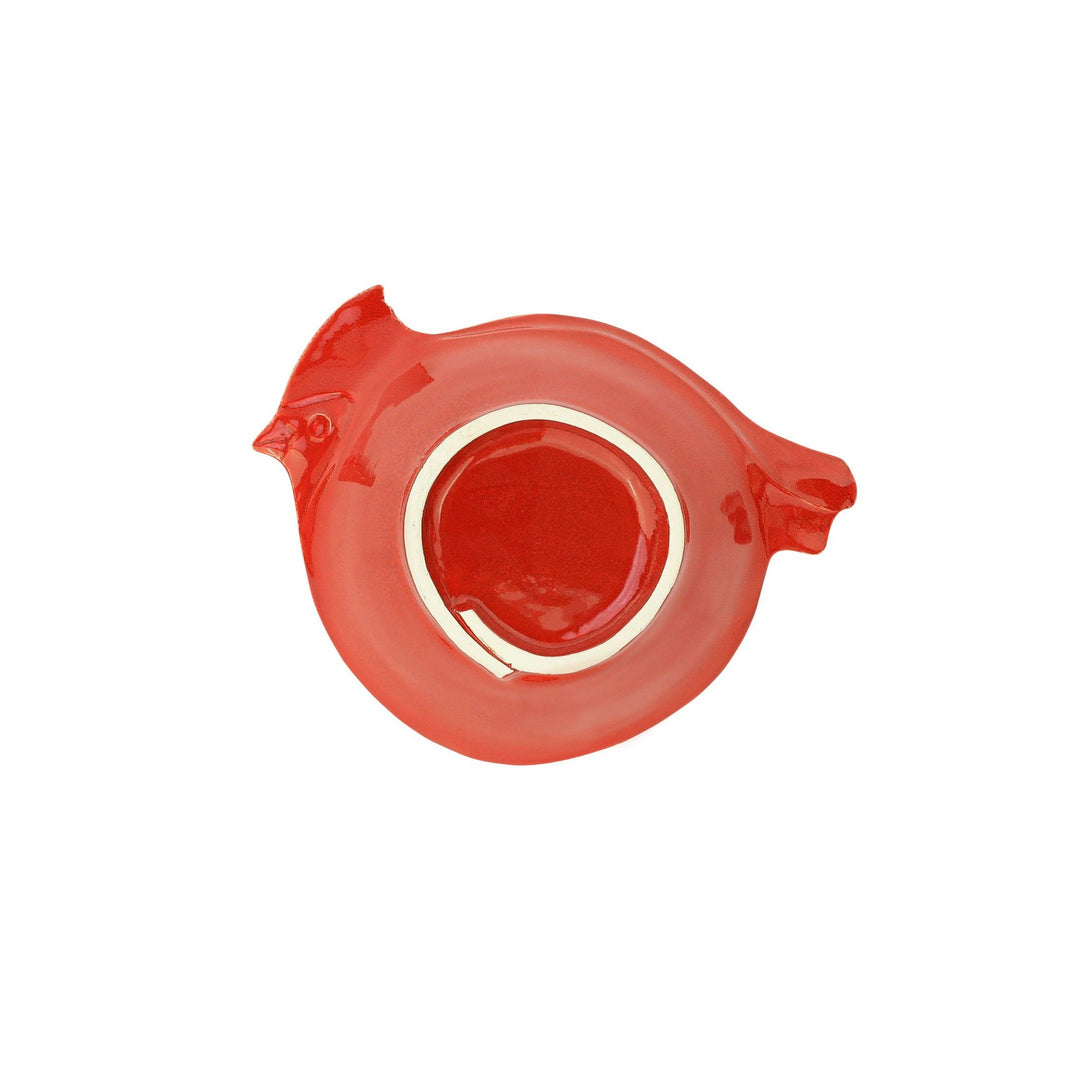 Lastra Holiday Figural Red Bird Small Bowl