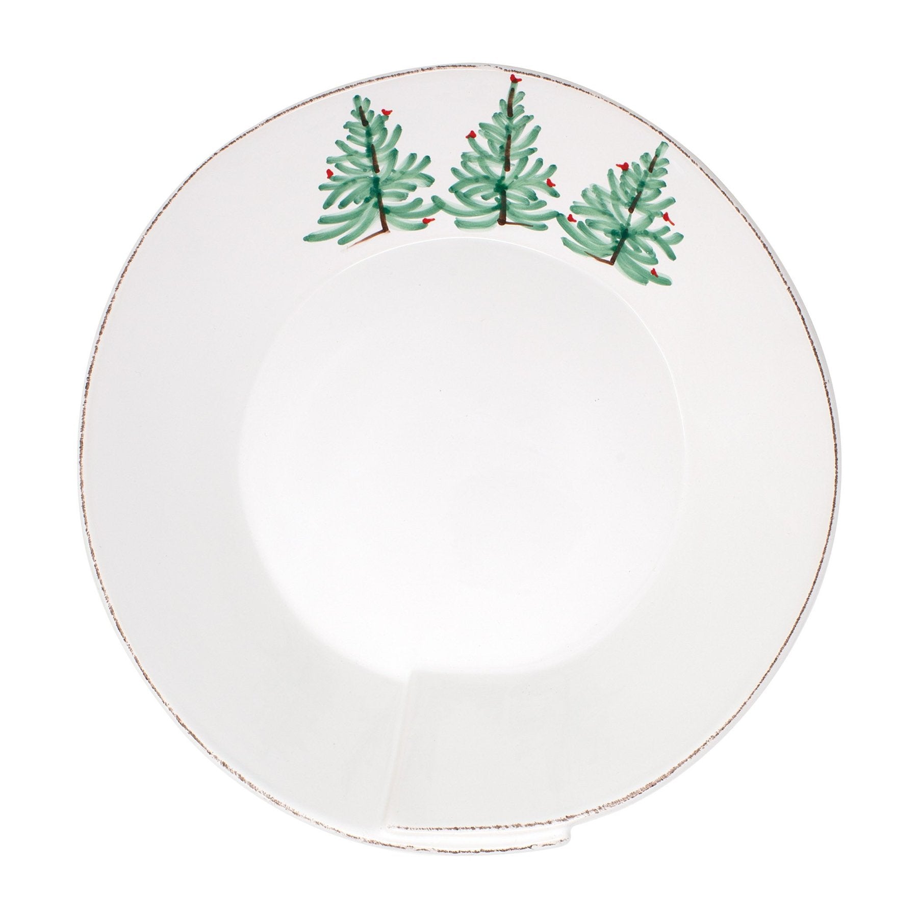 Lastra Holiday Large Shallow Serving Bowl