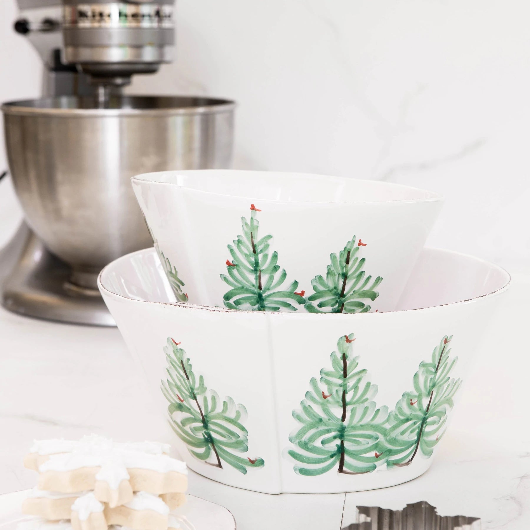 Lastra Holiday 2-Piece Serving Bowls Set