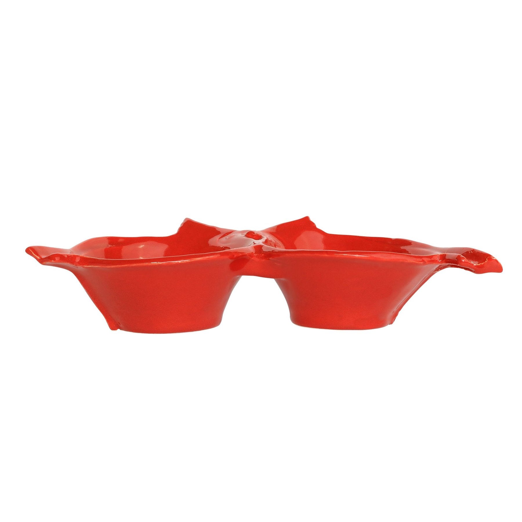 Lastra Holiday Figural Red Bird Two-Part Server