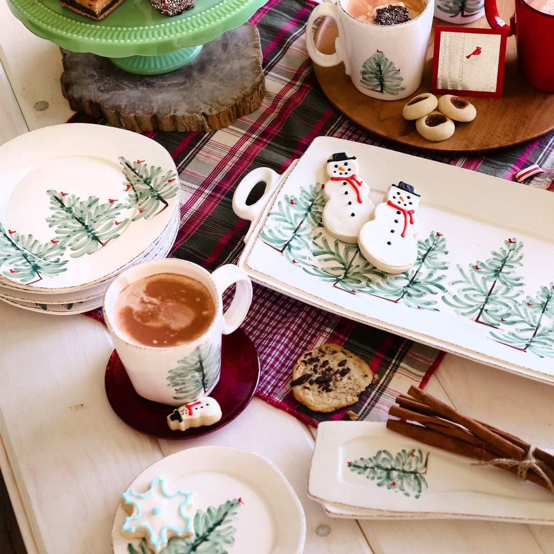 Lastra Holiday Canape Plate