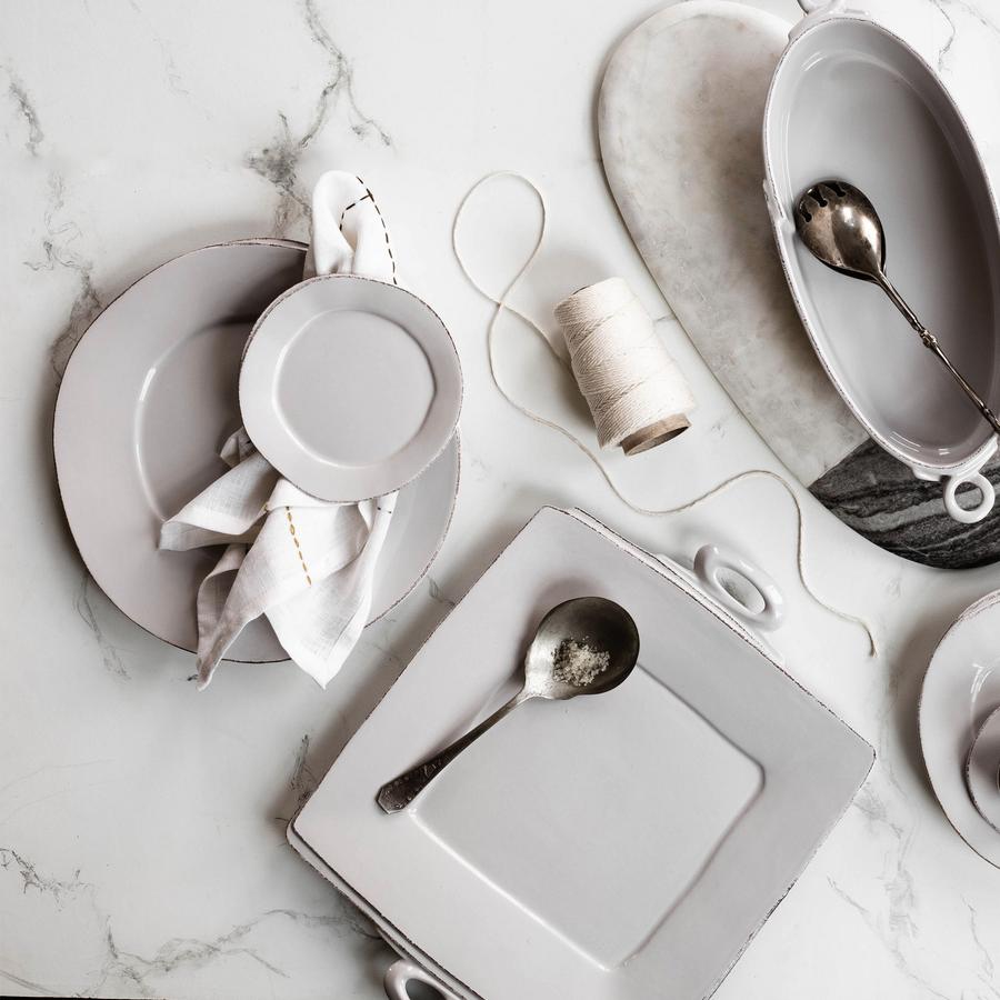 Lastra Light Grey American Dinner Plate