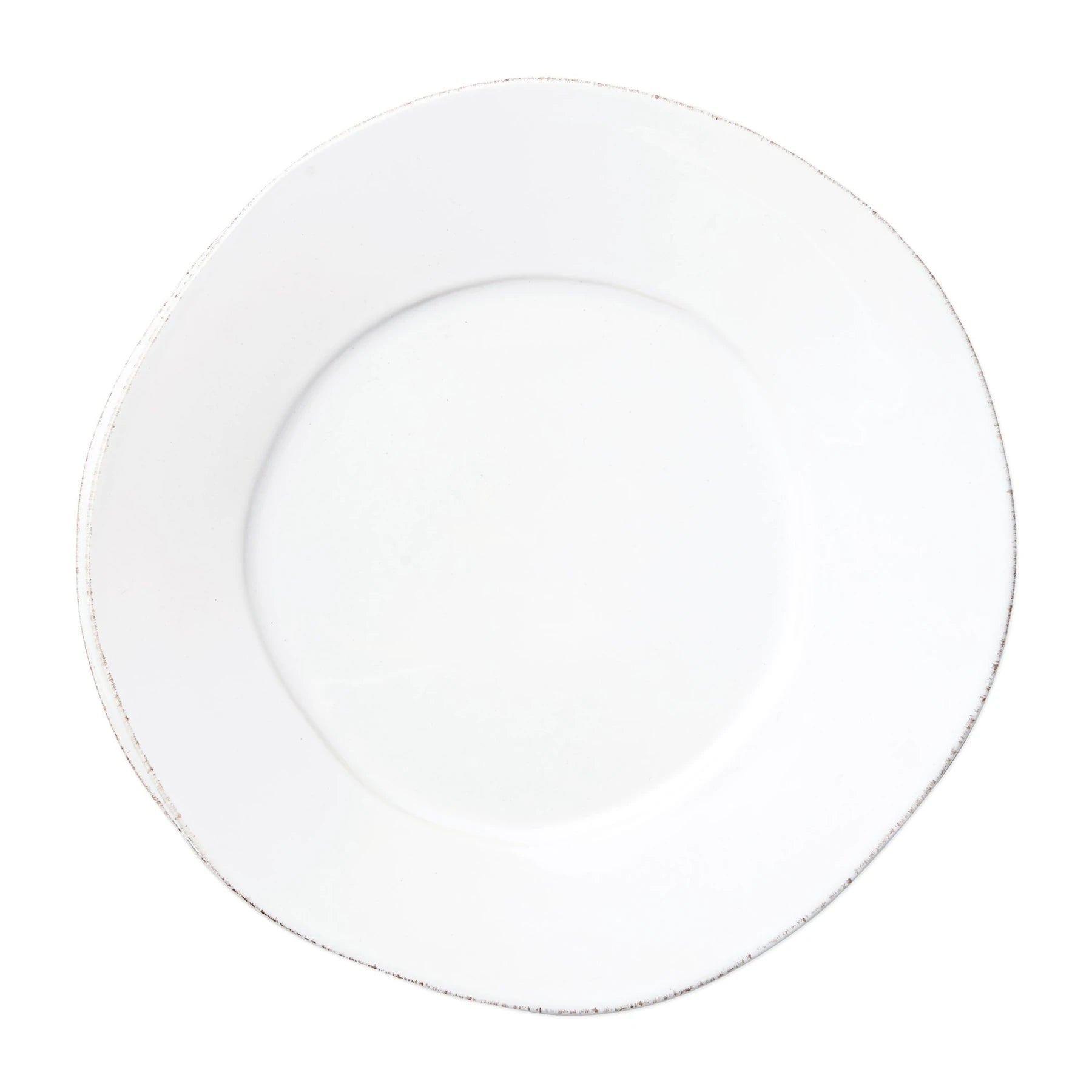 White Lastra Dinner Plate