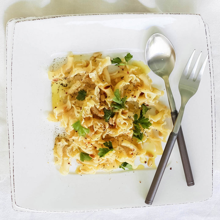 Lastra White Square Platter