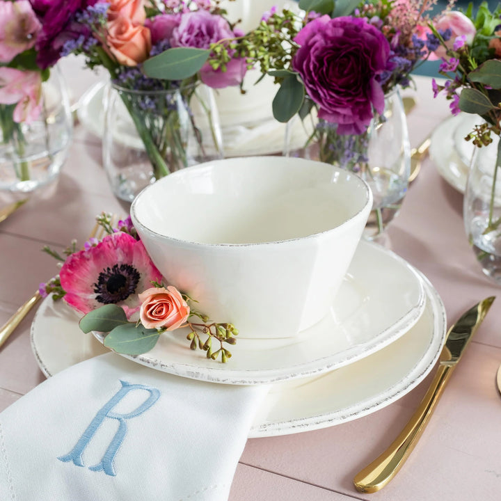 Lastra Linen Stacking Cereal Bowl