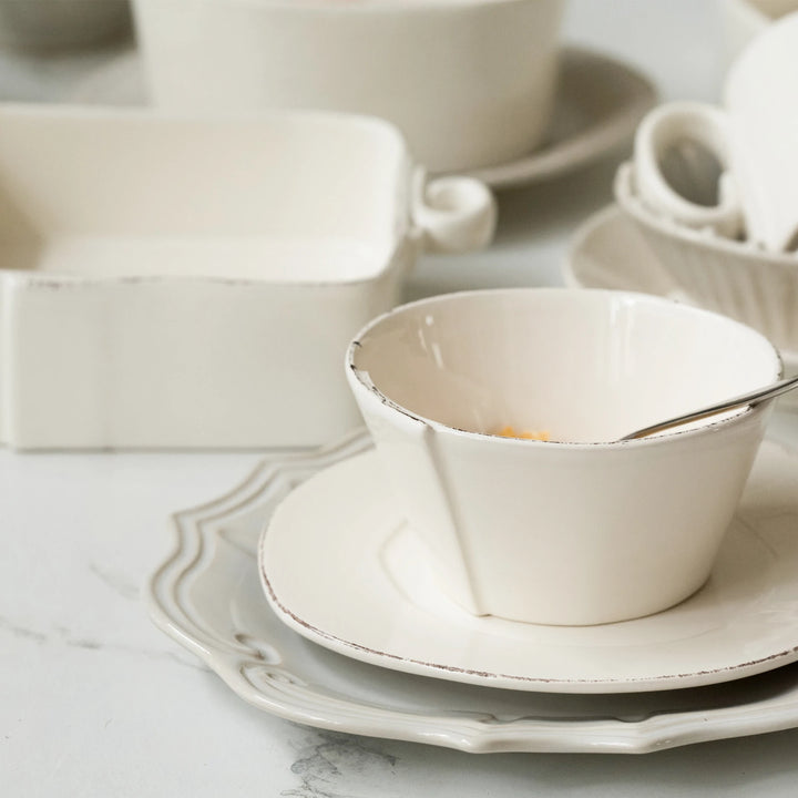 Lastra Linen Stacking Cereal Bowl
