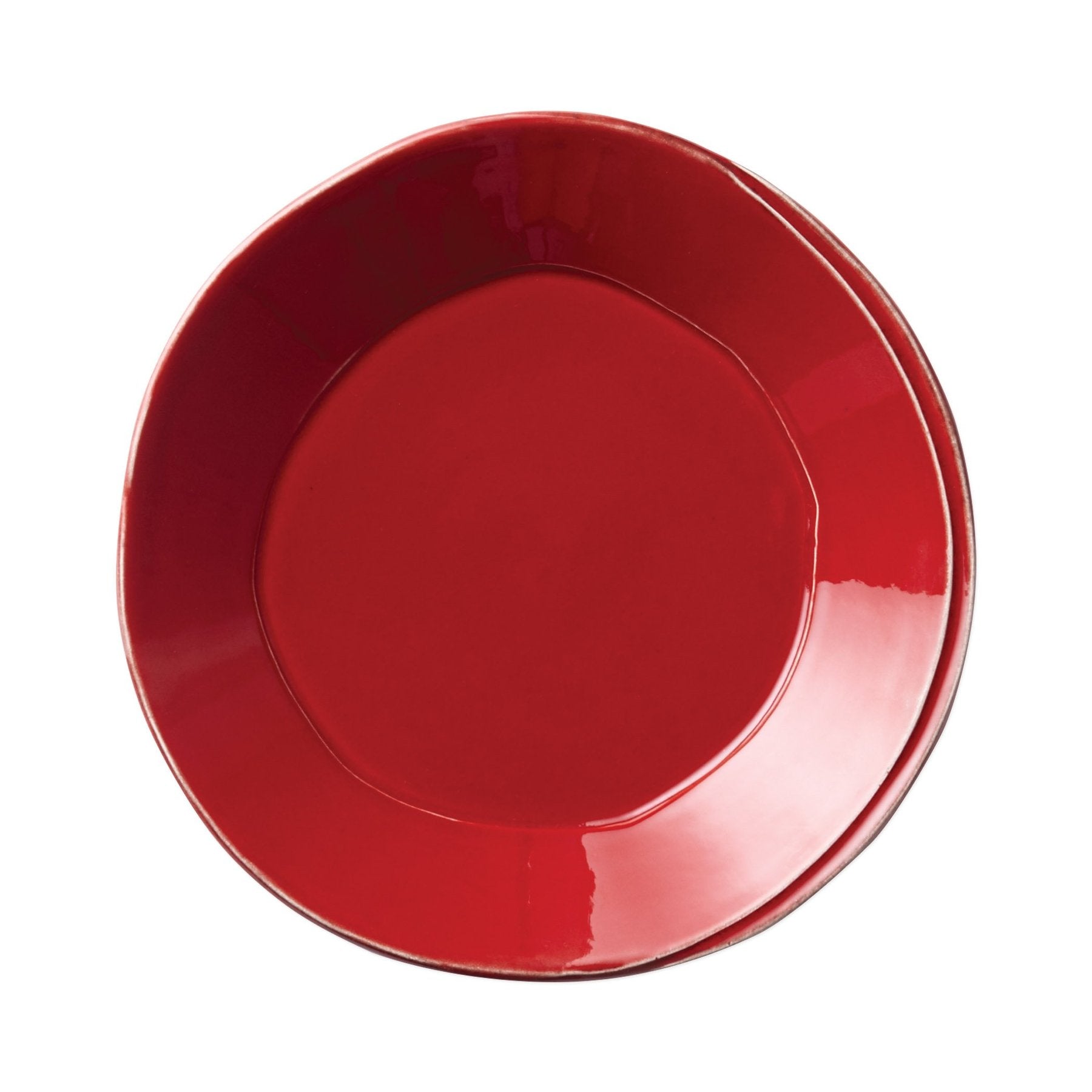 Red Lastra European Dinner Plate
