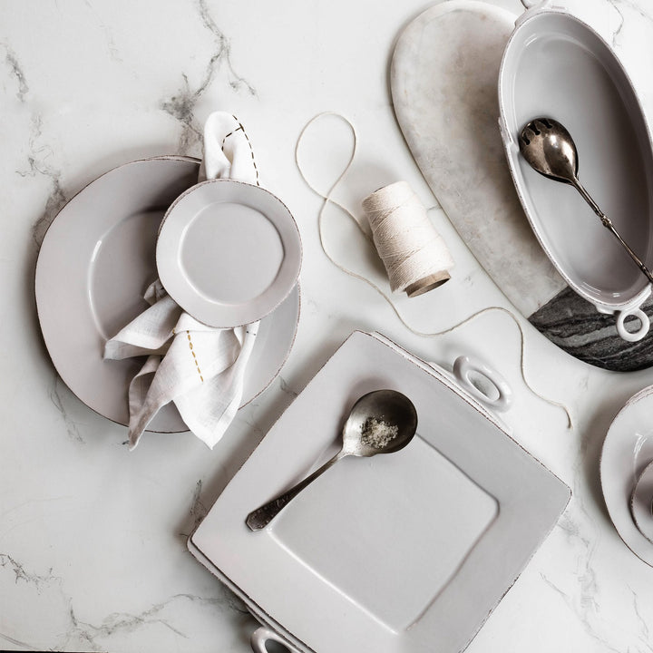 Lastra Light Grey Canape Plate
