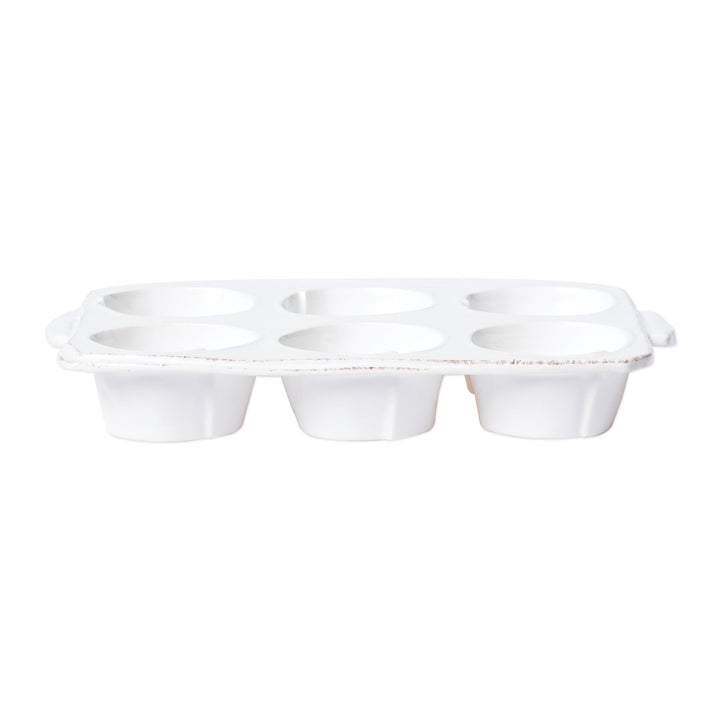 White Lastra Muffin Tin