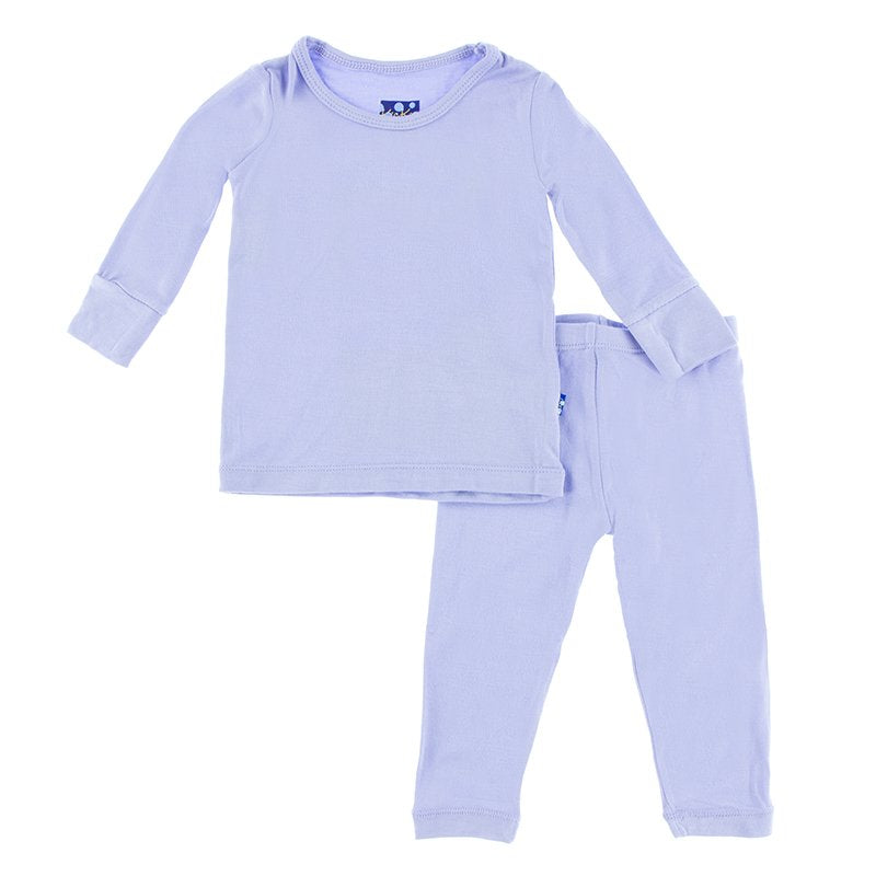 Lilac Long Sleeve Pajama Set