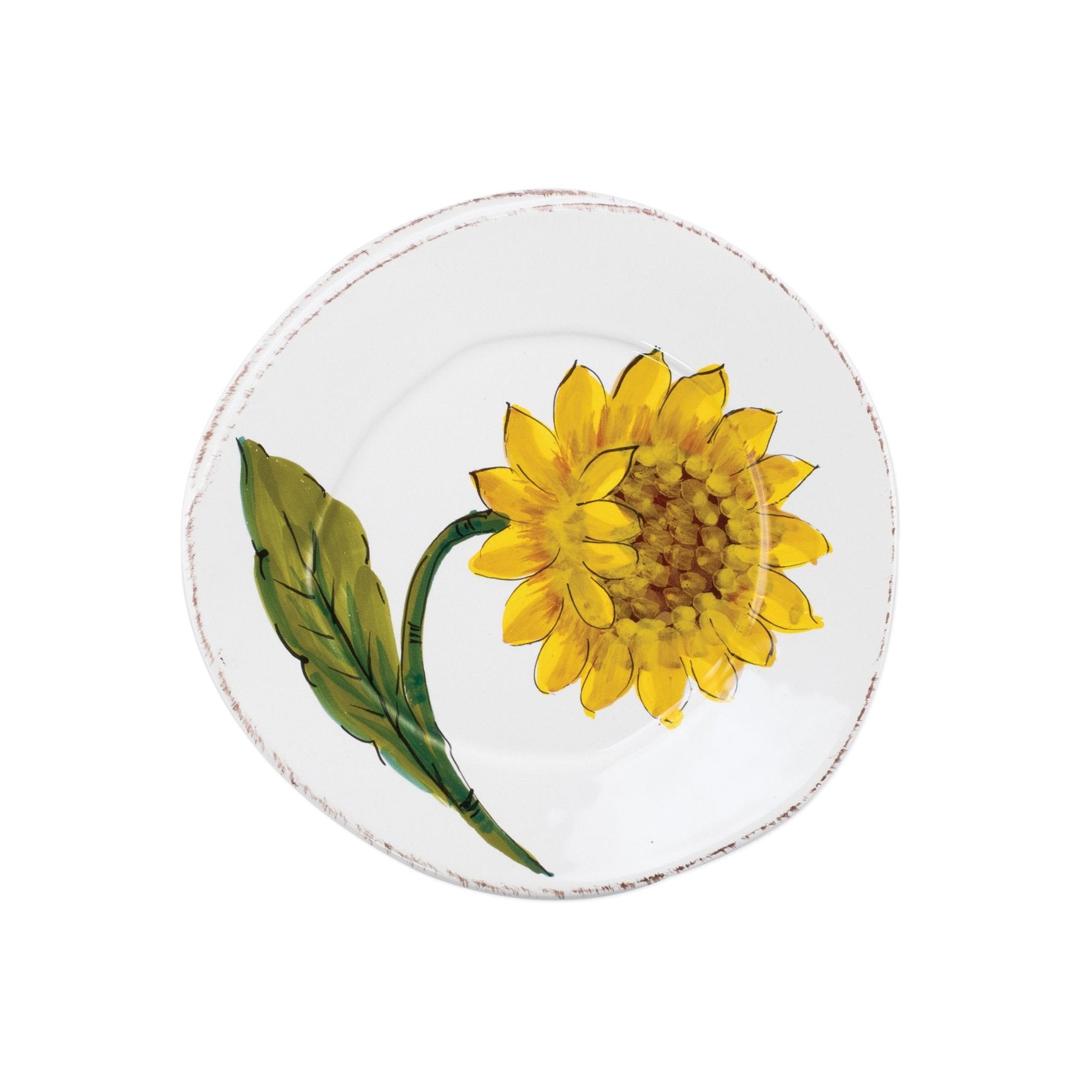 Lastra Sunflower Salad Plate