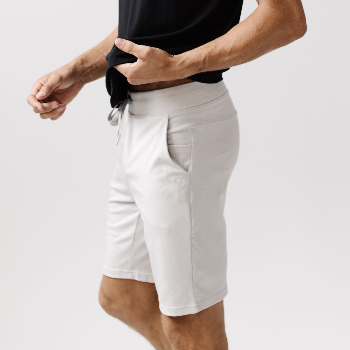 Ultra-Soft Bamboo Jogger Shorts - Slim Fit