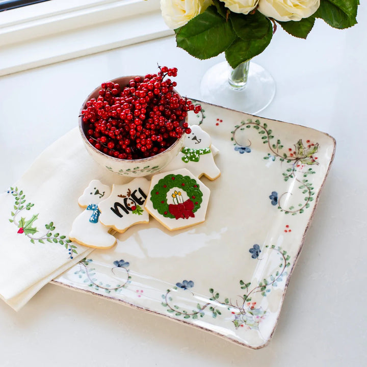 Medici Festivo Large Square Platter