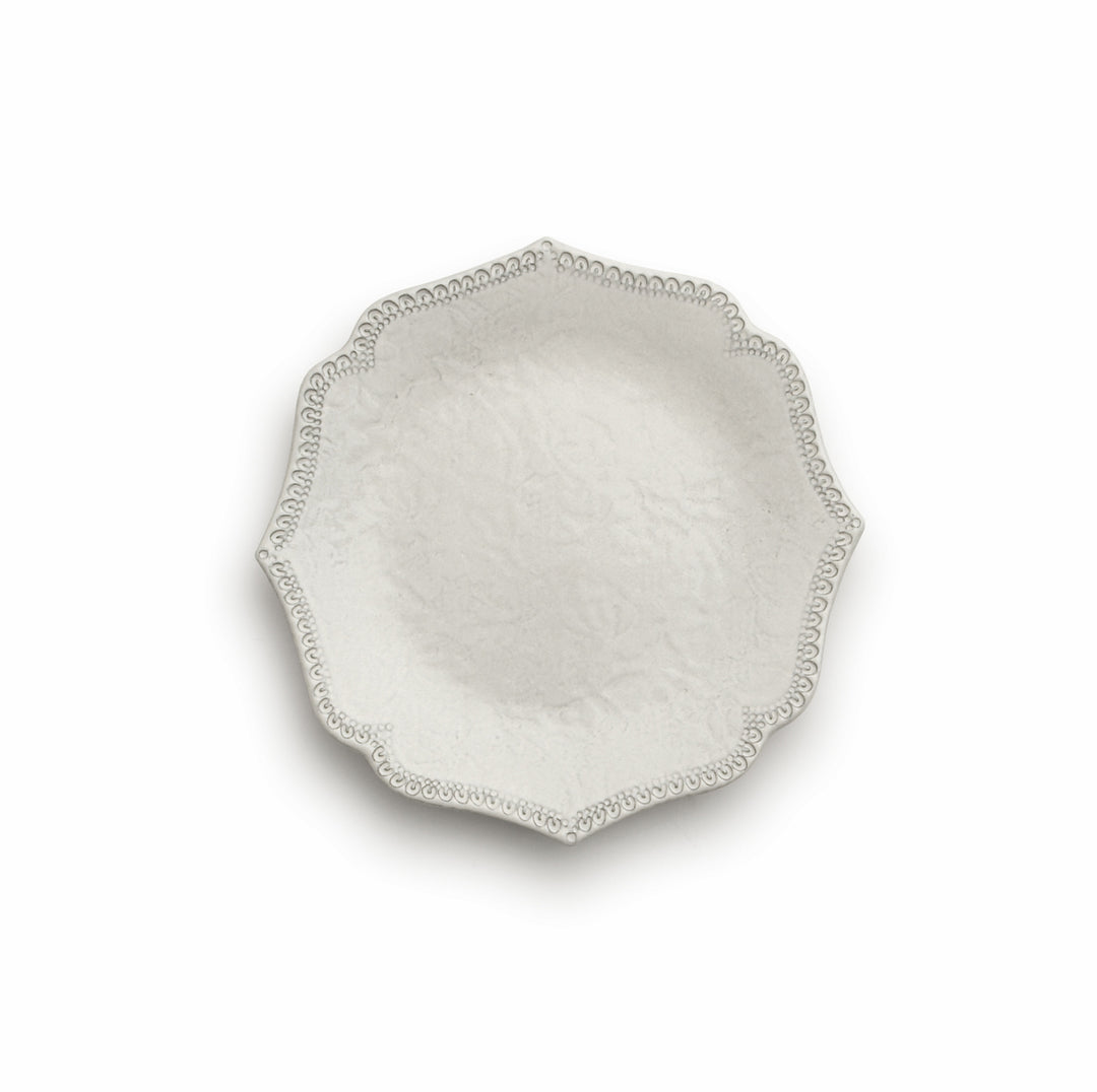 Merletto Antique Scalloped Salad/Dessert Plate