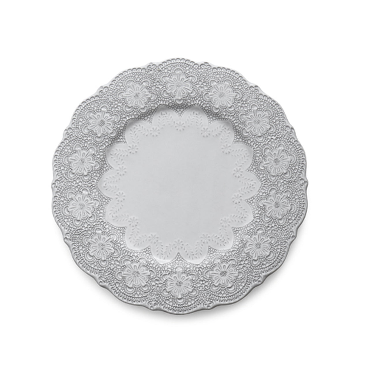 Merletto White Charger