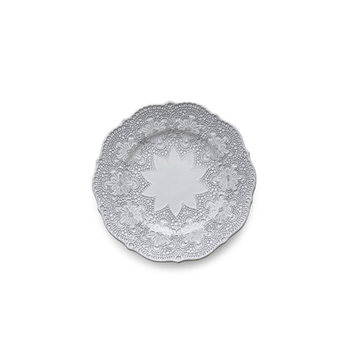 Merletto White Salad/Dessert Plate