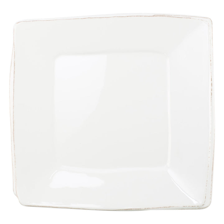 Melamine Lastra White Square Platter