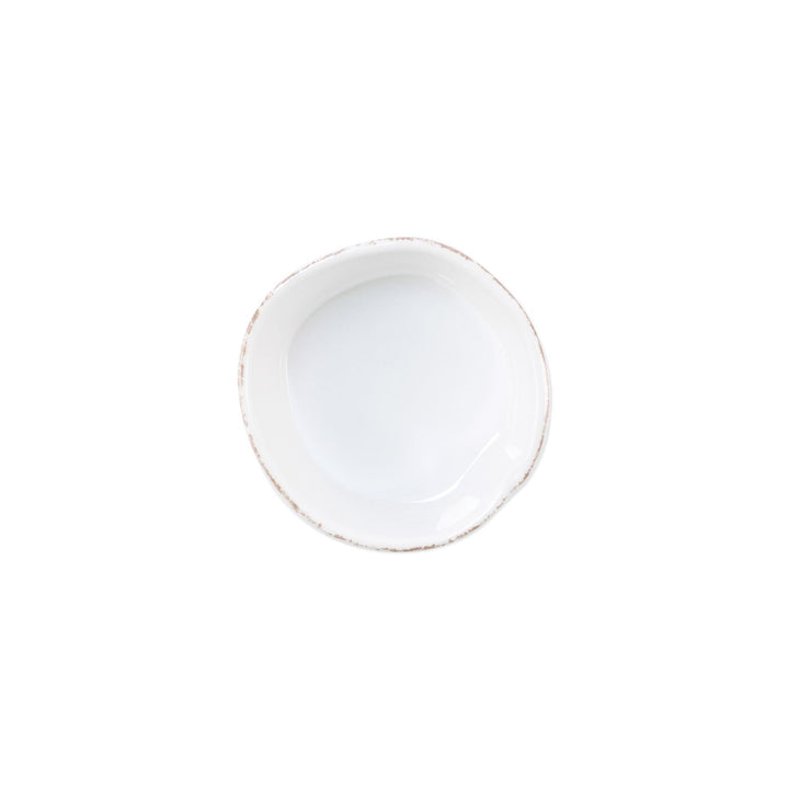 Melamine Lastra White Condiment Bowl