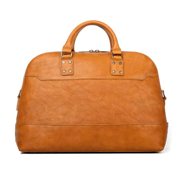 Heritage Leather Stateroom Weekender