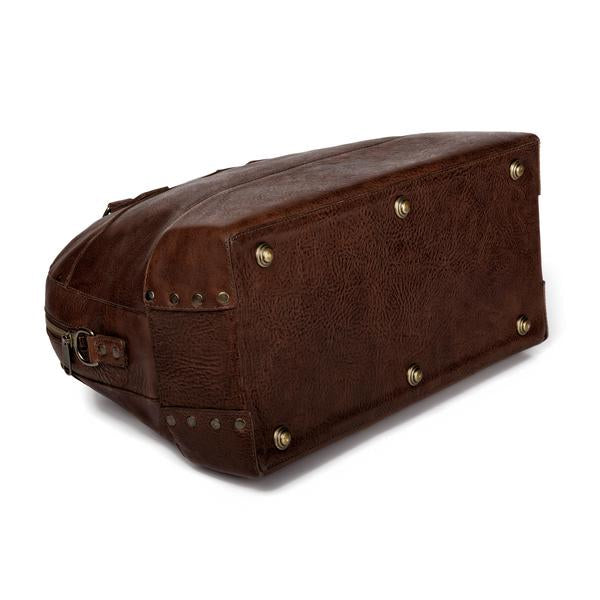 Heritage Leather Stateroom Weekender