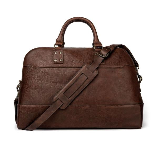 Heritage Leather Stateroom Weekender