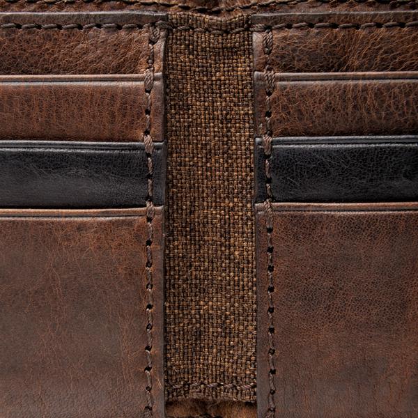 Theodore Leather Bi-fold Wallet