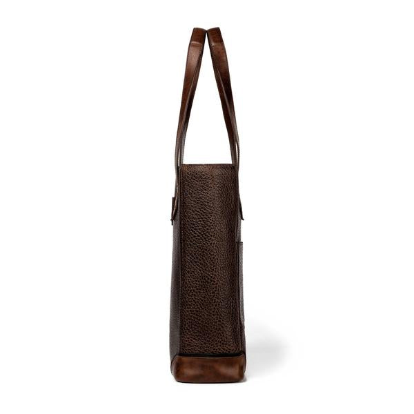 Theodore Leather Wine Tote