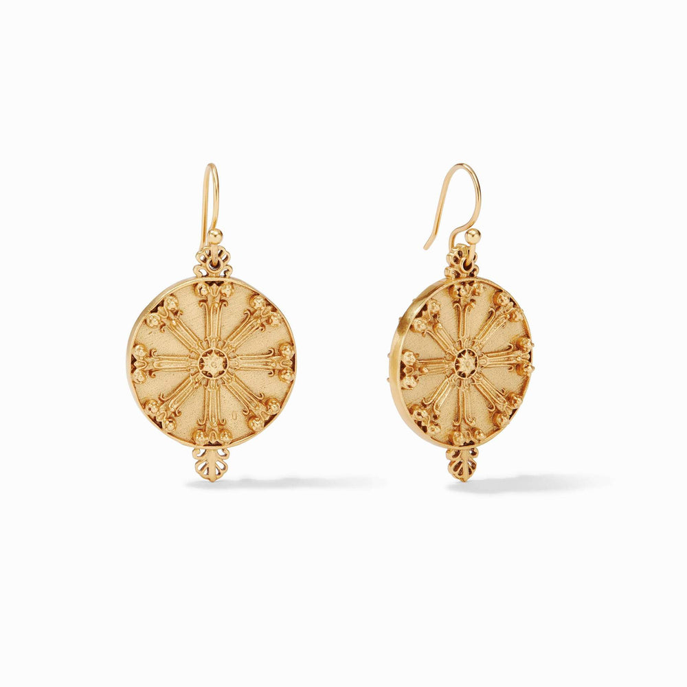 Meridian Compass Earrings
