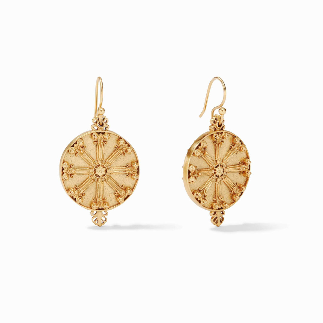 Meridian Compass Earrings