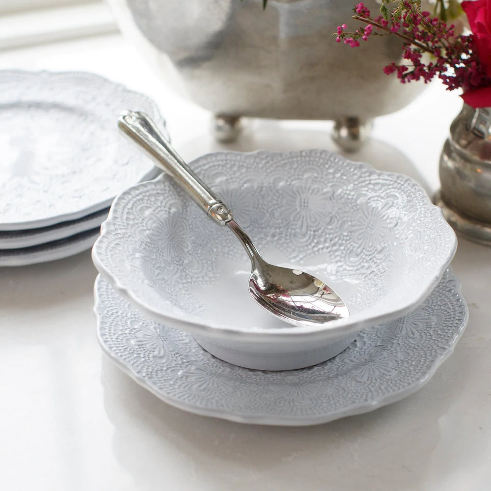 Merletto White Cereal Bowl