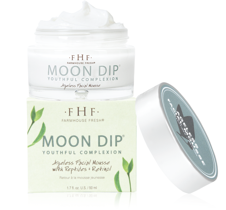 Moon Dip® Youthful Complexion Ageless Facial Mousse with Peptides + Retinol