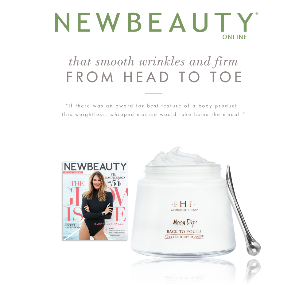 Moon Dip Back To Youth Ageless Body Mousse