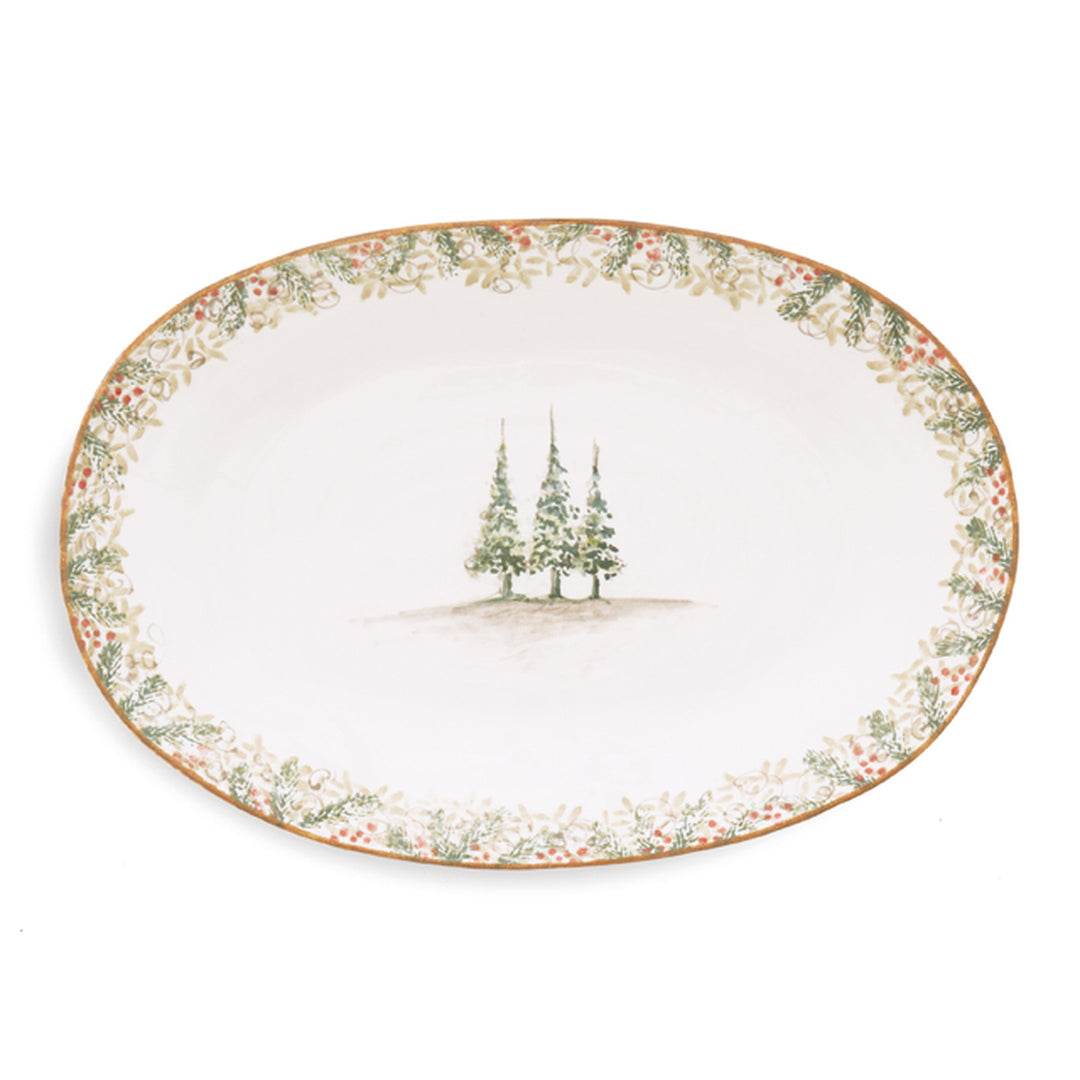 Natale Large Oval Platter